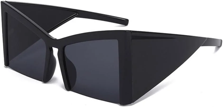 Солнцезащитные очки MUTYNE Oversized Square Punk Shield для женщин, большая оправа, роскошные очки «кошачий глаз» для женщин, солнцезащитные очки UV400, Black Gray
Солнцезащитные очки MUTYNE Oversized Square Punk Shield для женщин, большая оправа, роскошные очки «кошачий глаз» для женщин, солнцезащитные очки UV400, Black Gray