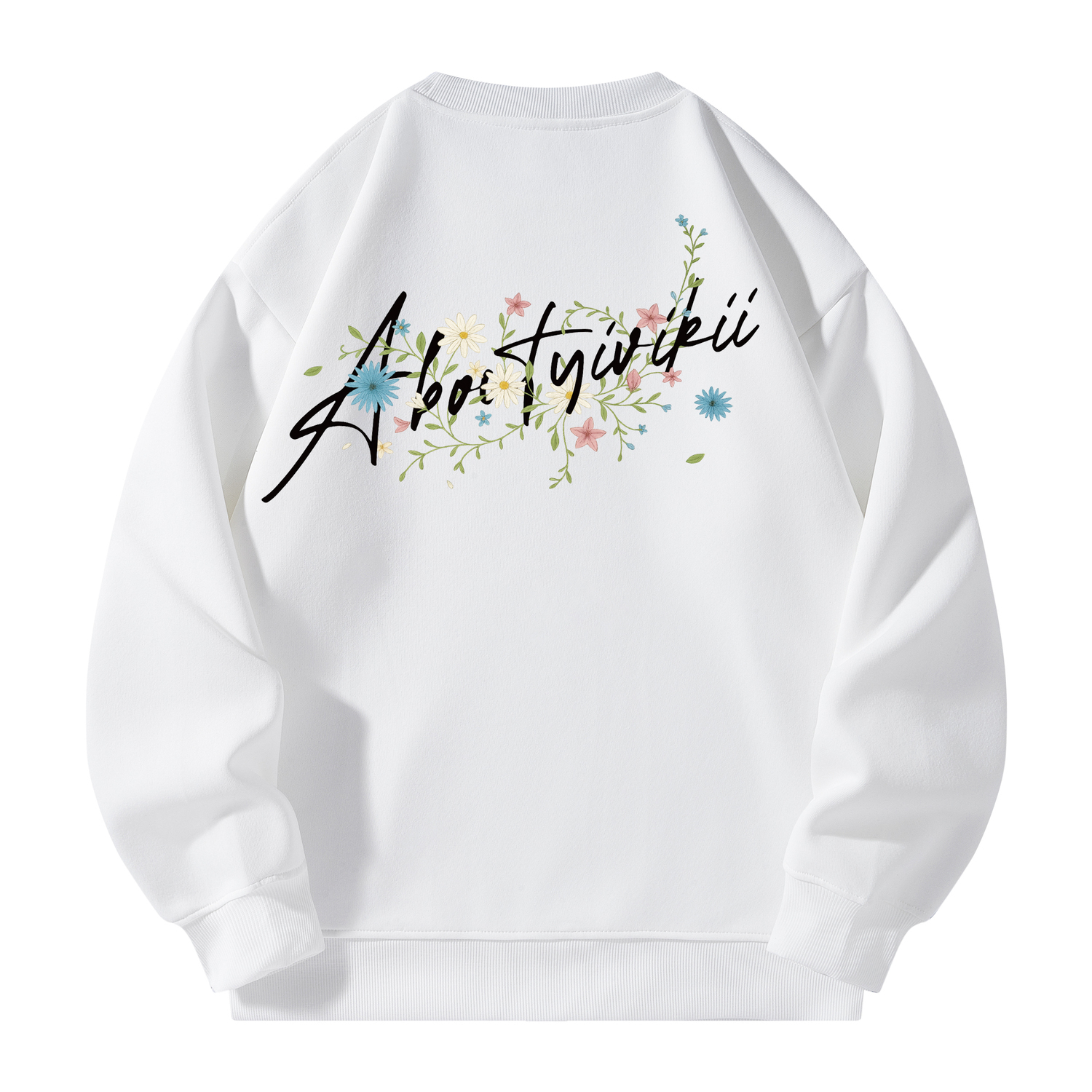 Свитшот унисекс с круглым вырезом YIVIKII, белый
Свитшот унисекс с круглым вырезом YIVIKII, белый