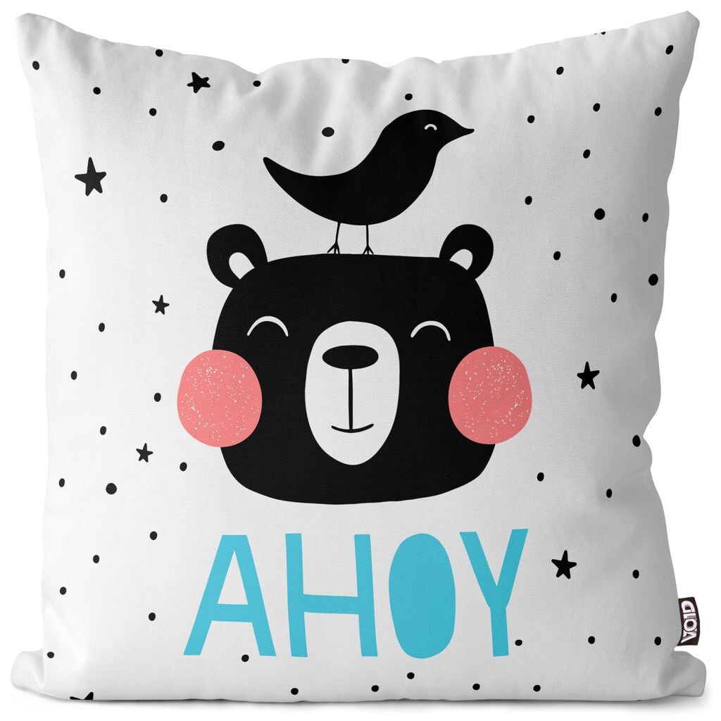 VOID Ahoy Bear Bird Stars Чехол на подушку Полиэстер Водонепроницаемая подушка для улицы и дома Размер: 80 x 80 см
VOID Ahoy Bear Bird Stars Чехол на подушку Полиэстер Водонепроницаемая подушка для улицы и дома Размер: 80 x 80 см