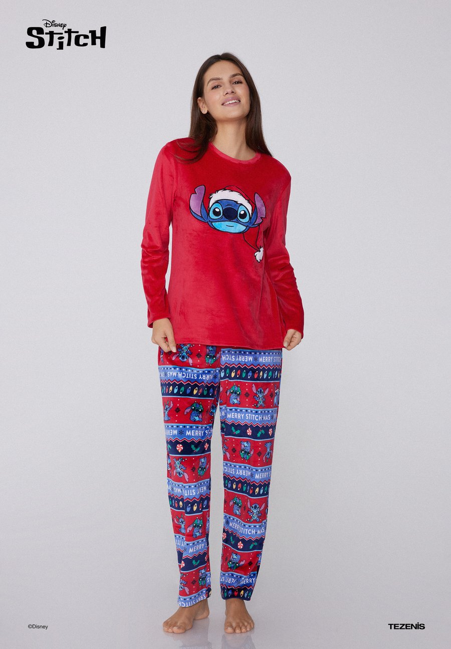 Пижамный комплект Tezenis STITCH DISNEY SET, Blue & Red/Mottled Light Red
Пижамный комплект Tezenis STITCH DISNEY SET, Blue & Red/Mottled Light Red