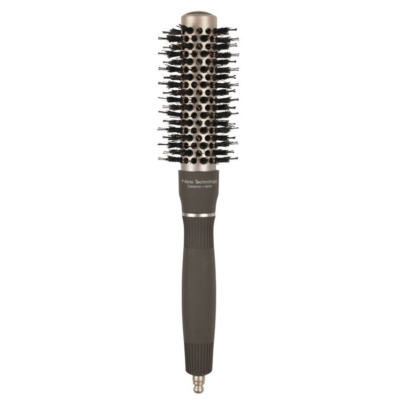 Кисть для лица boar bristle nano ceramic thermal round brush Tbc, 25 mm, количество 1 шт.
Кисть для лица boar bristle nano ceramic thermal round brush Tbc, 25 mm, количество 1 шт.