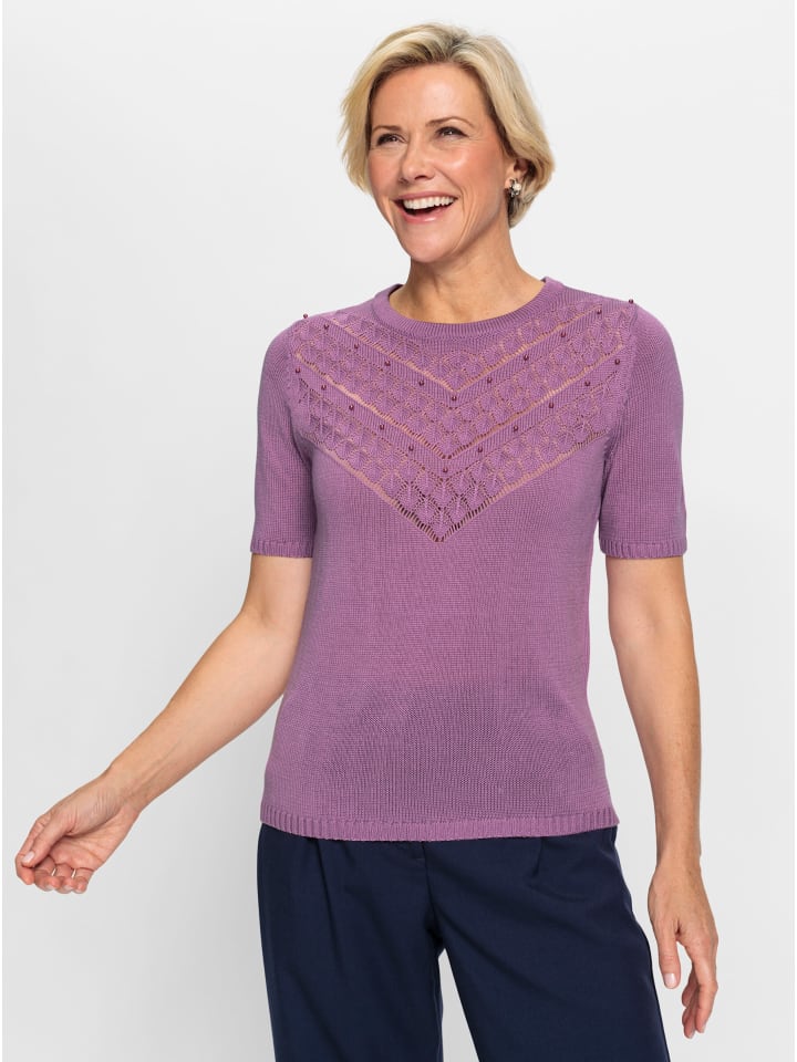 Ажурный свитер цвета орхидеи WITT WEIDEN
Ажурный свитер цвета орхидеи WITT WEIDEN