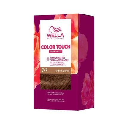 Wella Color Touch Kit 7/7 Орех Коричневый 130мл
Wella Color Touch Kit 7/7 Орех Коричневый 130мл