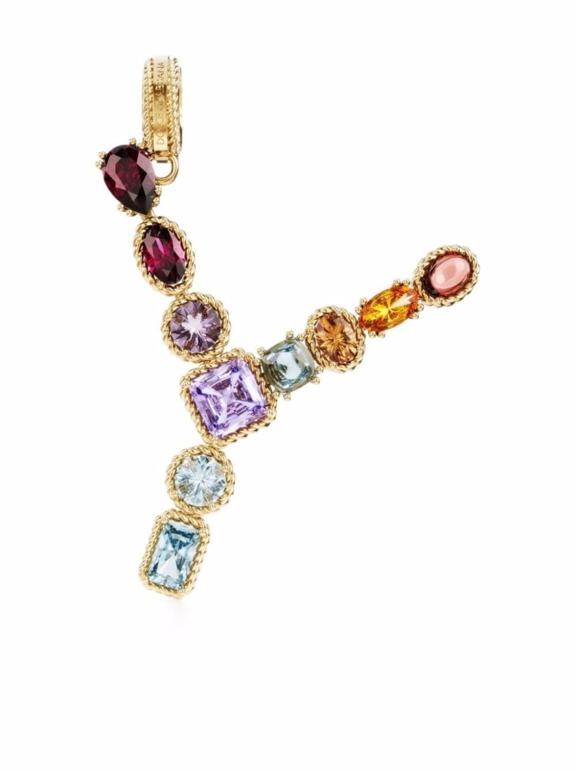Подвеска Rainbow Alphabet из желтого золота с камнями Dolce & Gabbana, золотой
Подвеска Rainbow Alphabet из желтого золота с камнями Dolce & Gabbana, золотой