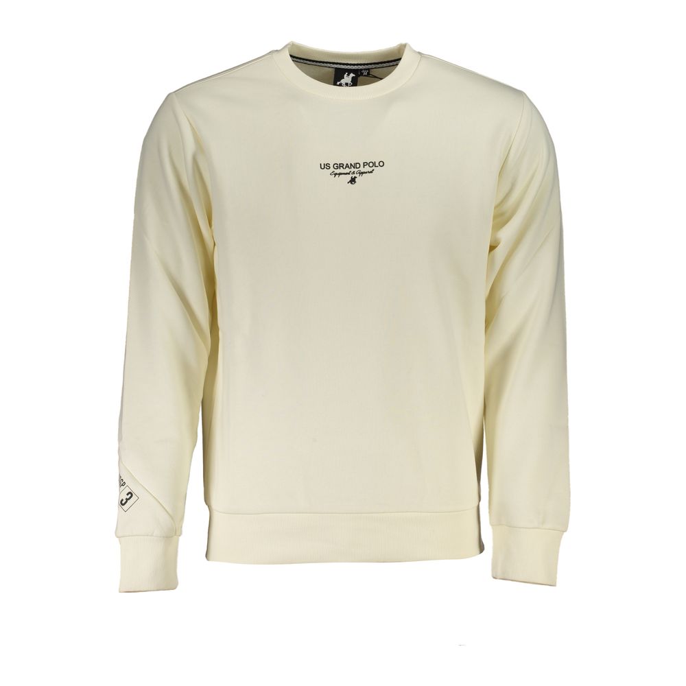 Белый хлопковый свитер U.S. Polo
Белый хлопковый свитер U.S. Polo