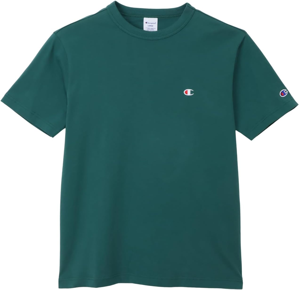 Мужская футболка Champion C3-P300Z/C3-X352L, короткий рукав, 100% хлопок, Classic Cotton USA, вышивка логотипа в одну точку, футболка с коротким рукавом, базовая модель, зеленый
Мужская футболка Champion C3-P300Z/C3-X352L, короткий рукав, 100% хлопок, Classic Cotton USA, вышивка логотипа в одну точку, футболка с коротким рукавом, базовая модель, зеленый