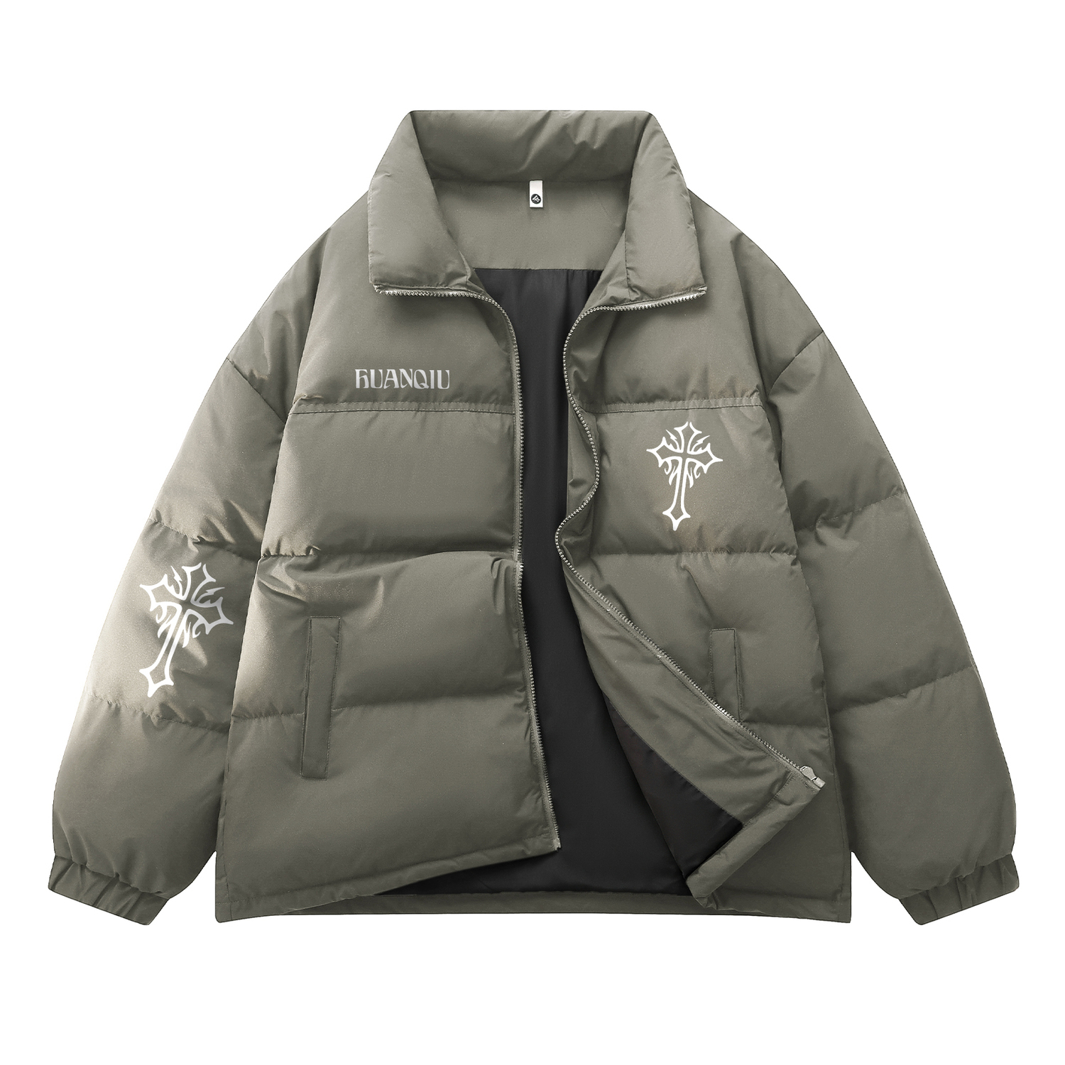 Пуховик Unisex с воротником стойкой утепленный HUANQIU, серый зеленый
Пуховик Unisex с воротником стойкой утепленный HUANQIU, серый зеленый