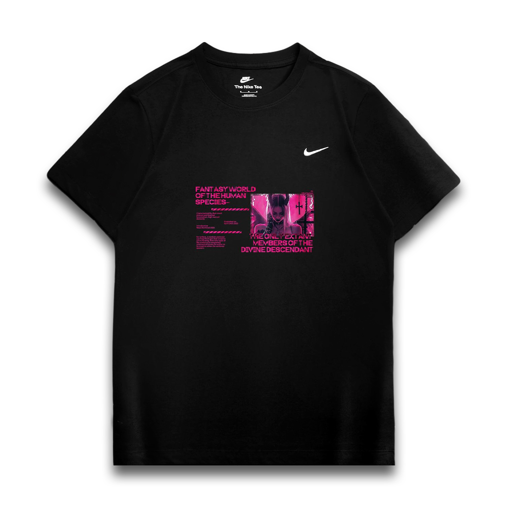Футболка спортивная унисекс черная Nike, Black Pink Allure B
Футболка спортивная унисекс черная Nike, Black Pink Allure B