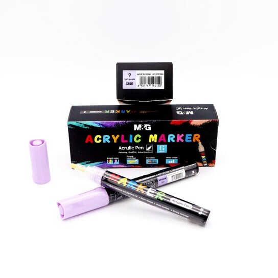 НАБОР АКРИЛОВЫХ МАРКЕРОВ СИРЕНЕВОГО цвета, 9 Inna marka
НАБОР АКРИЛОВЫХ МАРКЕРОВ СИРЕНЕВОГО цвета, 9 Inna marka