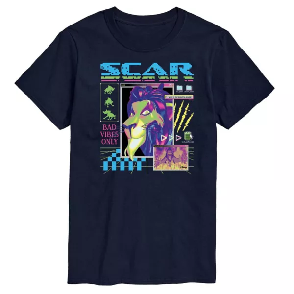 Футболка мужская с принтом "Злодеи Disney: Шрам из Короля Льва" Disney, синий
Футболка мужская с принтом "Злодеи Disney: Шрам из Короля Льва" Disney, синий