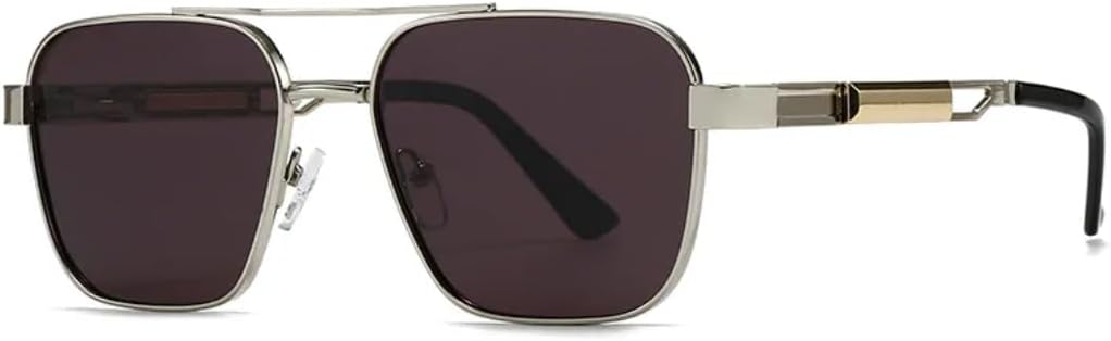 Модные солнцезащитные очки с двойной перемычкой для женщин, ретро-очки с заклепками для мужчин, панк-очки, солнцезащитные очки с защитой от УФ-излучения UV400 UUPTTPL, C3 Silver Wine Red
Модные солнцезащитные очки с двойной перемычкой для женщин, ретро-очки с заклепками для мужчин, панк-очки, солнцезащитные очки с защитой от УФ-излучения UV400 UUPTTPL, C3 Silver Wine Red