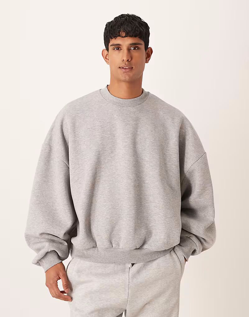Толстовка оверсайз серого меланжевого цвета Asos Design, Серый, Толстовка оверсайз серого меланжевого цвета Asos Design
Толстовка оверсайз серого меланжевого цвета Asos Design, Серый, Толстовка оверсайз серого меланжевого цвета Asos Design