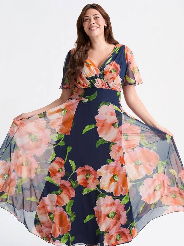 Макси-платье isabelle с цветочным декольте и плавающим рукавом Scarlett & Jo, цвет Navy/Orange
Макси-платье isabelle с цветочным декольте и плавающим рукавом Scarlett & Jo, цвет Navy/Orange