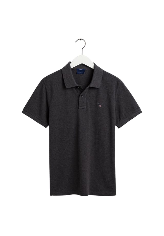 Рубашка поло оригинальная пике регбийная рубашка поло с коротким рукавом Gant, серый
Рубашка поло оригинальная пике регбийная рубашка поло с коротким рукавом Gant, серый