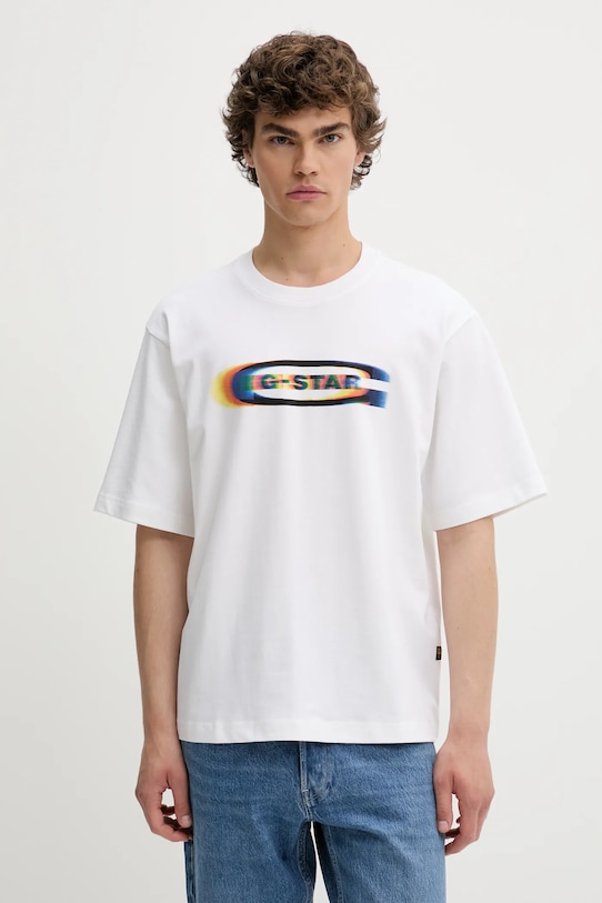 Хлопковая футболка G-Star, белый
Хлопковая футболка G-Star, белый