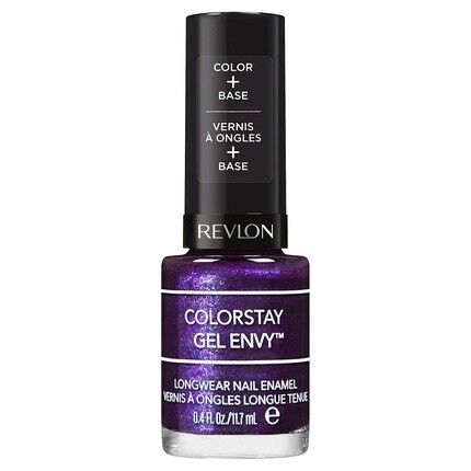 Стойкий лак для ногтей Colorstay Gel Envy со встроенным базовым покрытием и глянцевым сияющим покрытием, 0,4 унции, 430 Showtime, Revlon 
Стойкий лак для ногтей Colorstay Gel Envy со встроенным базовым покрытием и глянцевым сияющим покрытием, 0,4 унции, 430 Showtime, Revlon