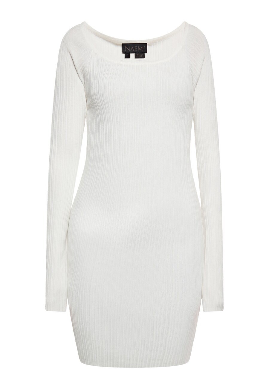 Вязаное платье NAEMI Knitted dress, белый
Вязаное платье NAEMI Knitted dress, белый