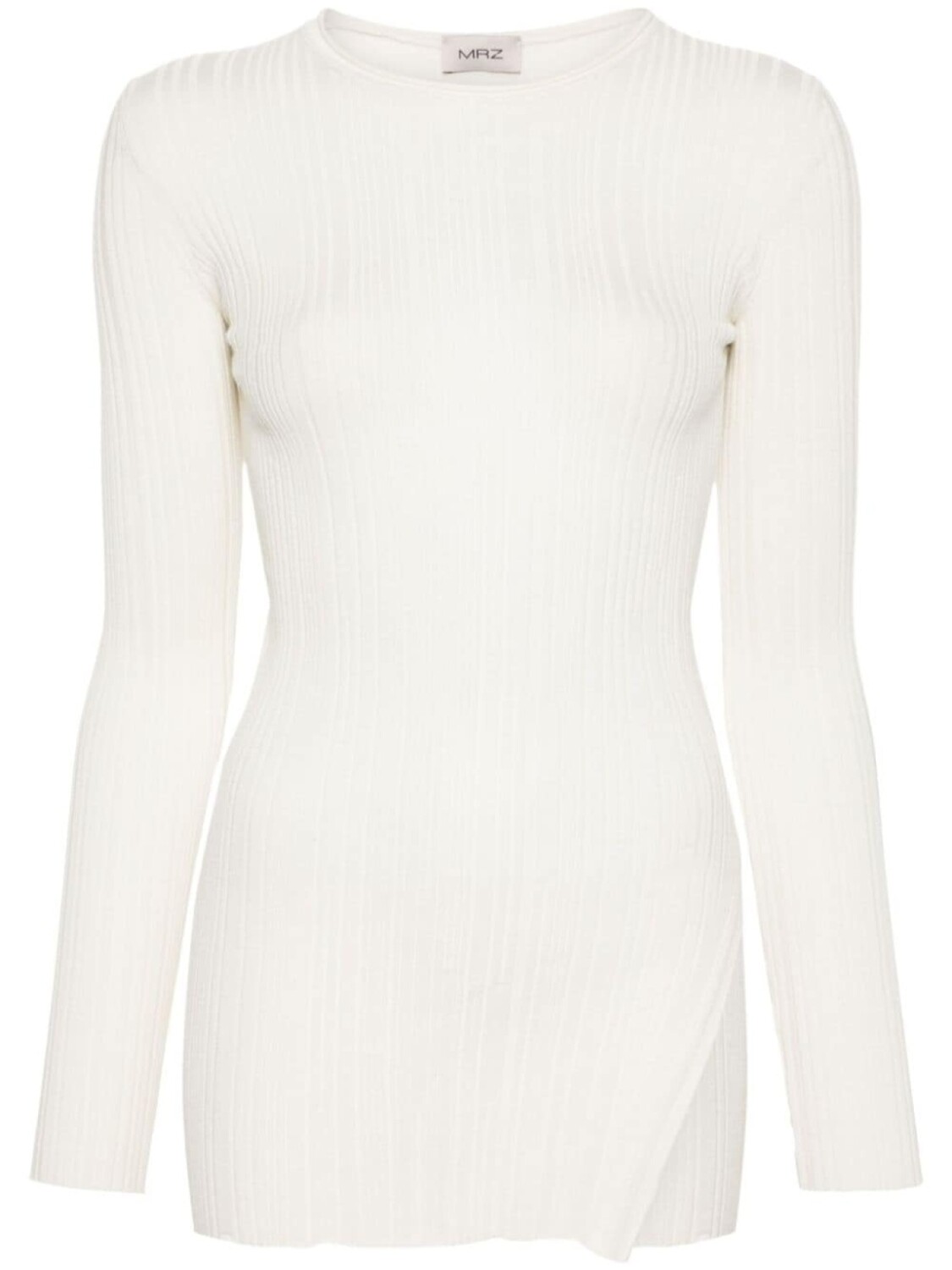 MRZ джемпер в рубчик, белый
MRZ джемпер в рубчик, белый