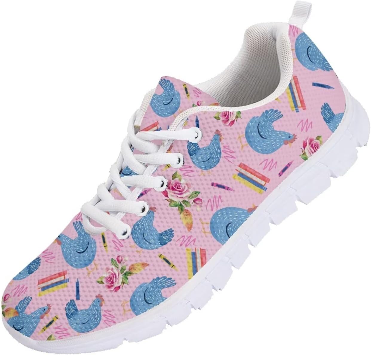 Кроссовки с американским флагом и рисунком розы, легкие кеды для мужчин и женщин, для бега, прогулок и тенниса на 4 июля, День независимости Getelinseng, Chicken Books
Кроссовки с американским флагом и рисунком розы, легкие кеды для мужчин и женщин, для бега, прогулок и тенниса на 4 июля, День независимости Getelinseng, Chicken Books