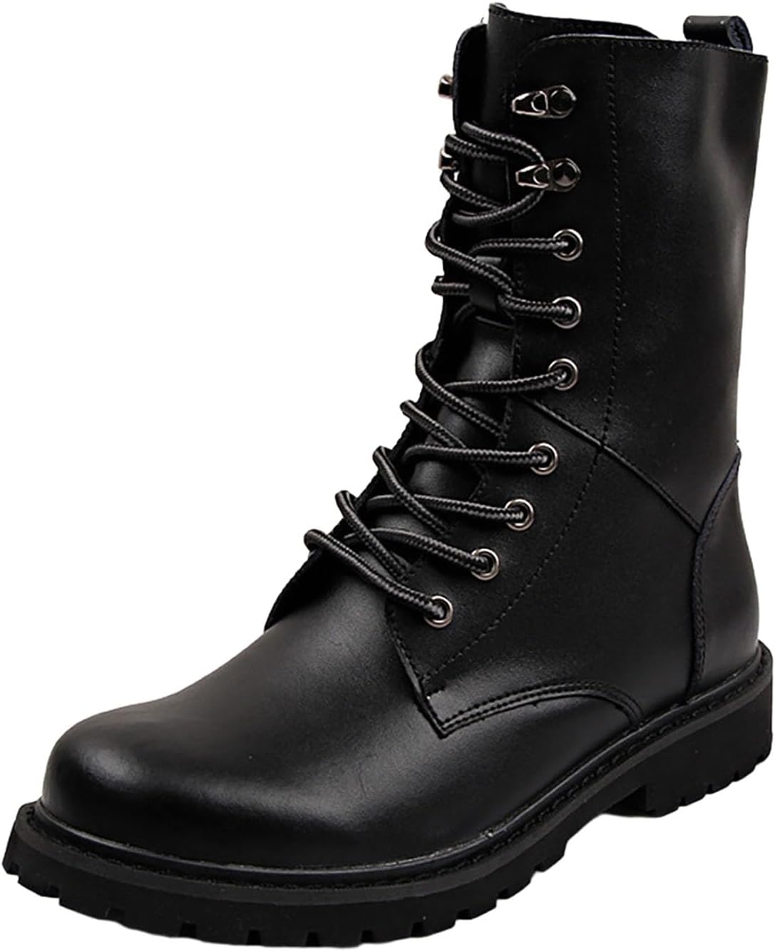 Мужские кожаные ботинки до середины голени NXNBHSL, с шнуровкой, боевые, ретро, с закругленным носком, нескользящей толстой подошвой, массивным каблуком, ботильоны, стильные для работы, активного отдыха, вождения и верховой езды, черный
Мужские кожаные ботинки до середины голени NXNBHSL, с шнуровкой, боевые, ретро, с закругленным носком, нескользящей толстой подошвой, массивным каблуком, ботильоны, стильные для работы, активного отдыха, вождения и верховой езды, черный