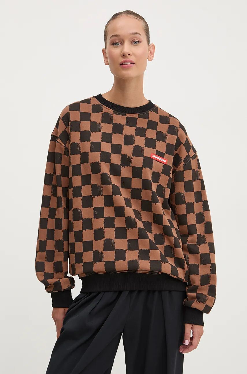 Толстовка Sprayground из хлопка, коричневый
Толстовка Sprayground из хлопка, коричневый