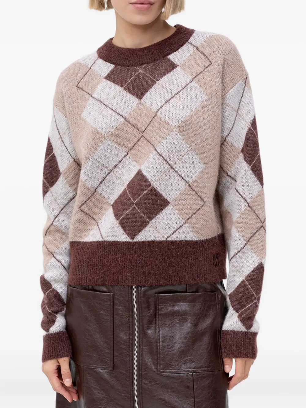 Джемпер с круглым вырезом Hugo, нейтральный
Джемпер с круглым вырезом Hugo, нейтральный