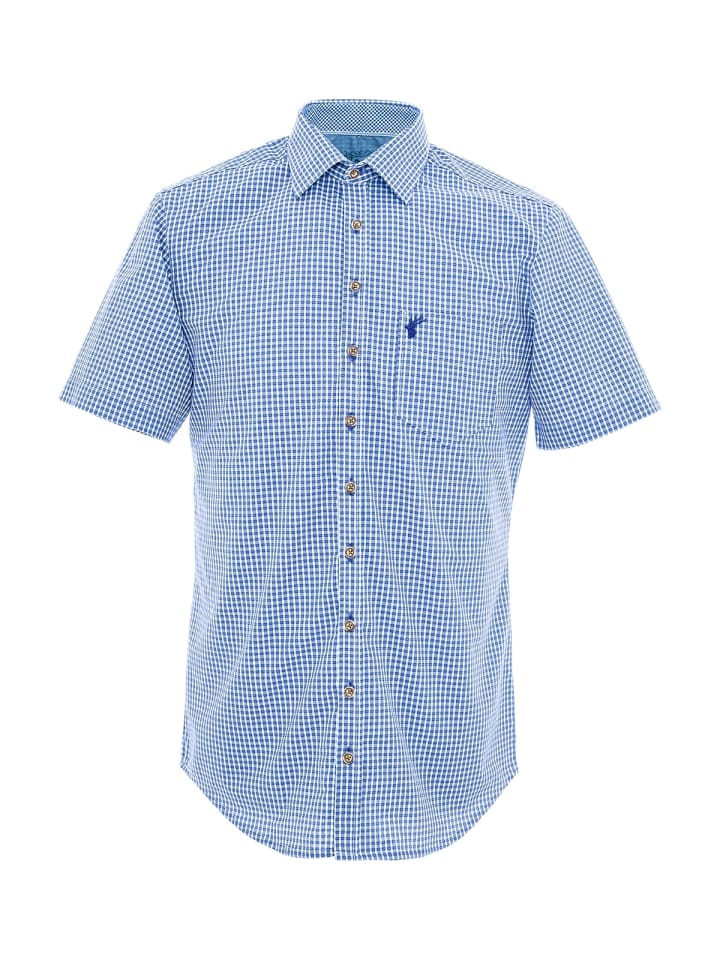 Традиционная рубашка 421000-3554 синего цвета OS-Trachten
Традиционная рубашка 421000-3554 синего цвета OS-Trachten