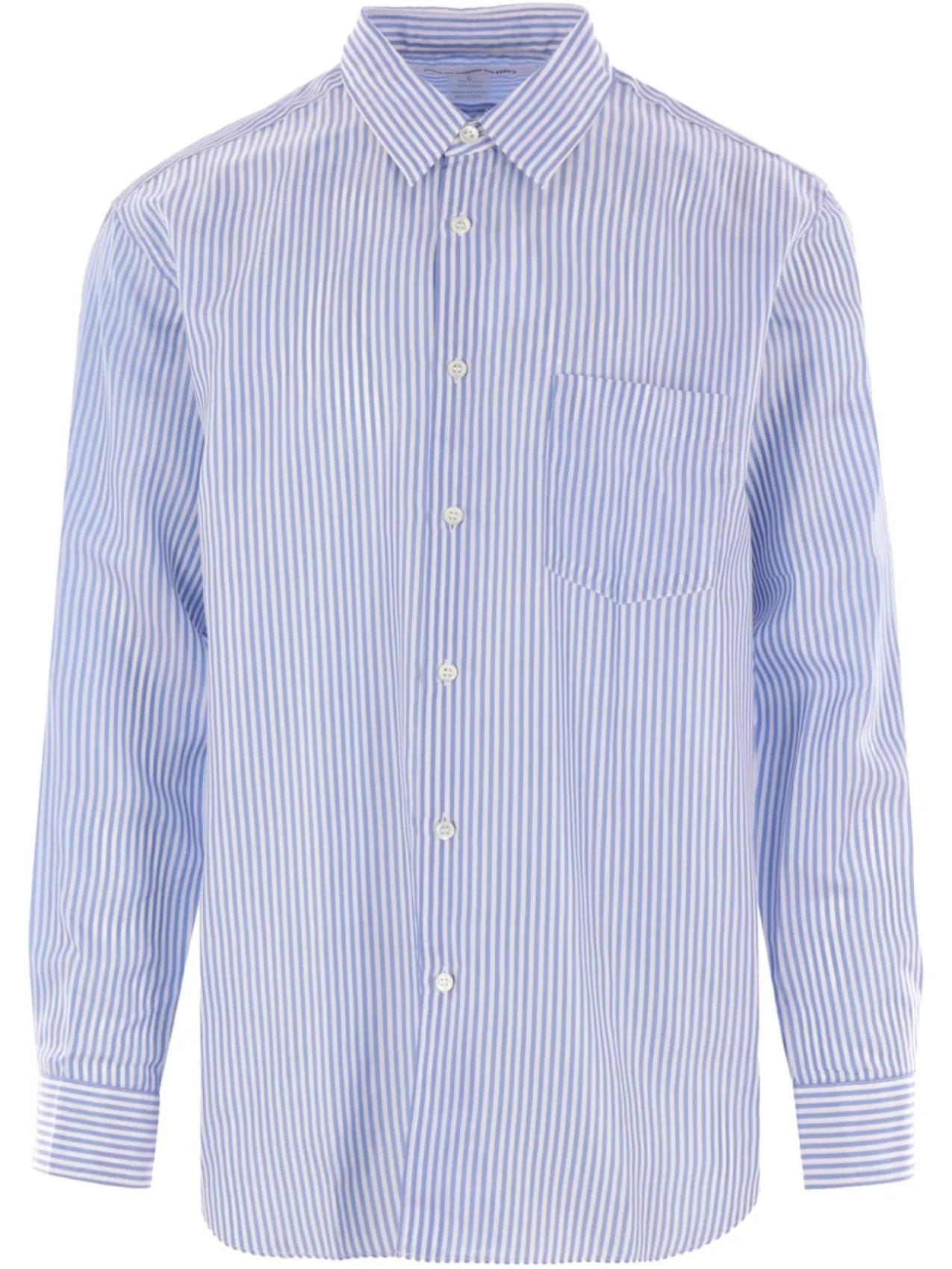 Полосатая рубашка Comme Des Garçons Shirt, синий 
Полосатая рубашка Comme Des Garçons Shirt, синий