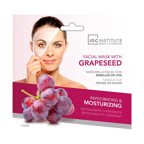 Питательная маска для лица Facial Mask With Grapeseed Idc Institute, 1 UD
Питательная маска для лица Facial Mask With Grapeseed Idc Institute, 1 UD