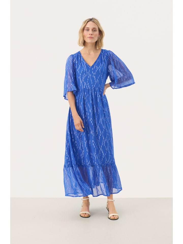 Платье TerjaPW, прямого кроя, из люрекса Amparo Blue PART TWO
Платье TerjaPW, прямого кроя, из люрекса Amparo Blue PART TWO