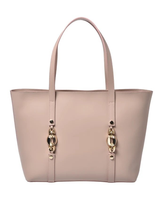 Сумка-Тоут из натуральной кожи телесного цвета Baldinini, бежевый
Сумка-Тоут из натуральной кожи телесного цвета Baldinini, бежевый