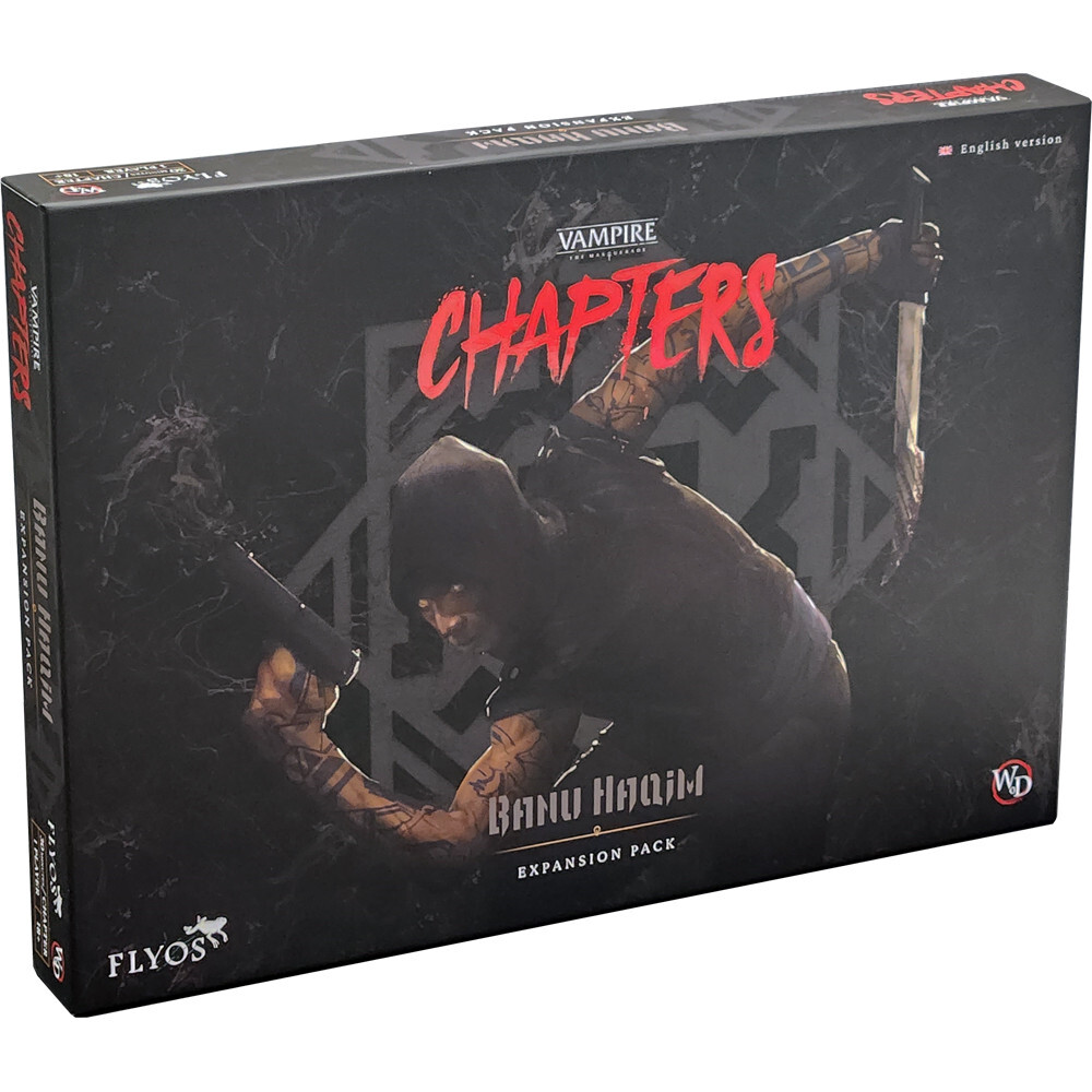 Настольная игра Flyos Games Vampire the Masquerade: Chapters - Banu Haqim Expansion Pack
Настольная игра Flyos Games Vampire the Masquerade: Chapters - Banu Haqim Expansion Pack