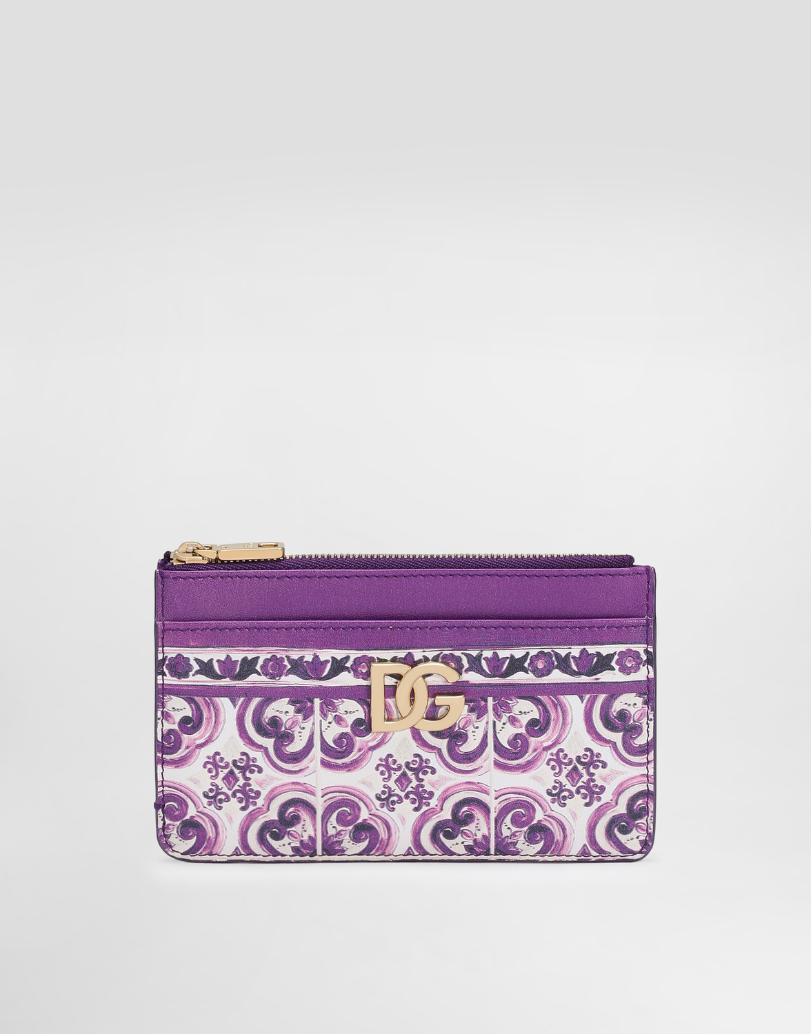 Держатель для карт из телячьей кожи с принтом майолика Dolce & Gabbana, мультиколор
Держатель для карт из телячьей кожи с принтом майолика Dolce & Gabbana, мультиколор