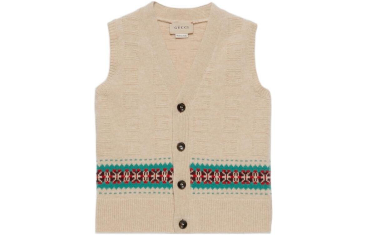 Жилет детский Gucci, бежевый
Жилет детский Gucci, бежевый