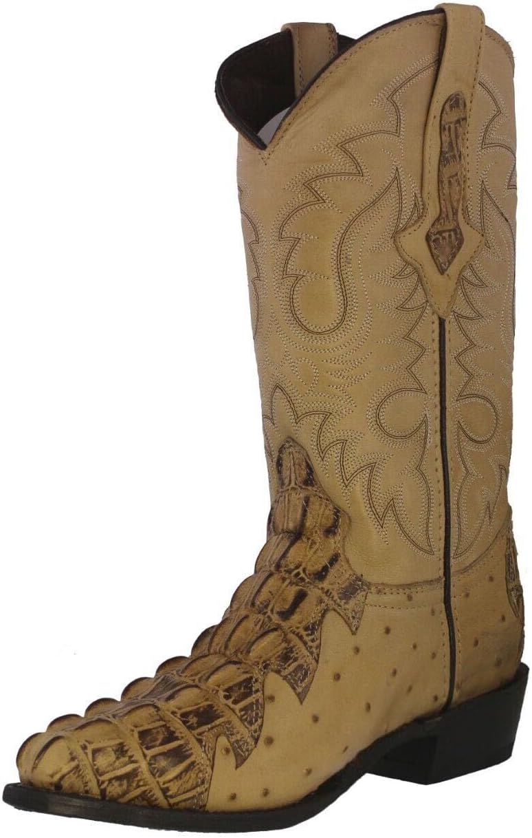 Мужские сандали Western Cowboy от Texas Legacy с рисунком крокодила и страуса, модель J Toe, Sand
Мужские сандали Western Cowboy от Texas Legacy с рисунком крокодила и страуса, модель J Toe, Sand