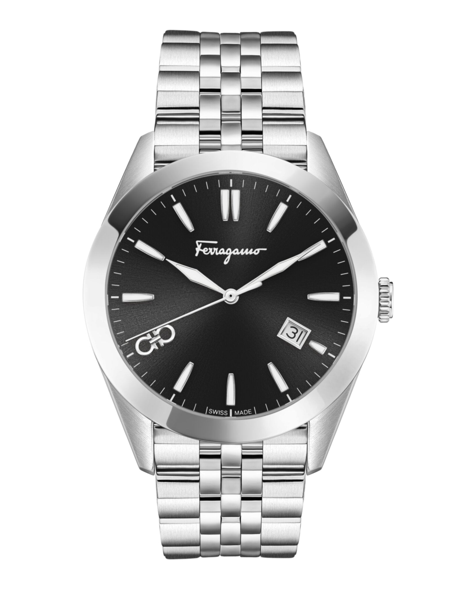 Классические часы-браслет Ferragamo Salvatore Ferragamo, цвет silver/stainless steel/black
Классические часы-браслет Ferragamo Salvatore Ferragamo, цвет silver/stainless steel/black