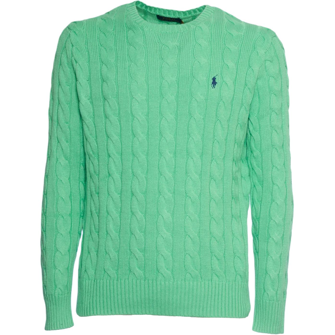 Polo Ralph Lauren Джемпер с кабельной вязкой и вышитым логотипом
Polo Ralph Lauren Джемпер с кабельной вязкой и вышитым логотипом