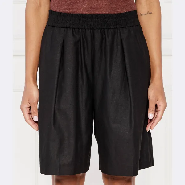 Шорты свободного кроя Sajulia Samsøe Samsøe, черный 
Шорты свободного кроя Sajulia Samsøe Samsøe, черный