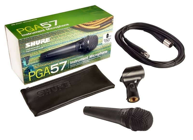 Динамический микрофон Shure PGA57-XLR
Динамический микрофон Shure PGA57-XLR