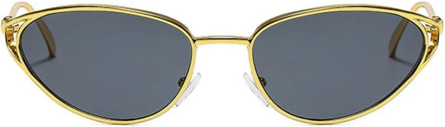 Willochra Модные маленькие солнцезащитные очки «кошачий глаз» для женщин, винтажные металлические оправы, мужские солнцезащитные очки в стиле панк Y2k, C1
Willochra Модные маленькие солнцезащитные очки «кошачий глаз» для женщин, винтажные металлические оправы, мужские солнцезащитные очки в стиле панк Y2k, C1