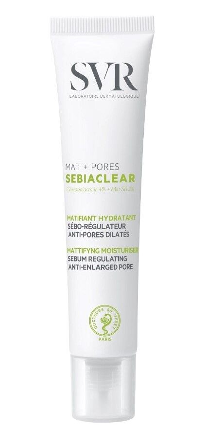 SVR Sebiaclear Mat + Pores крем для лица, 40 ml
SVR Sebiaclear Mat + Pores крем для лица, 40 ml
