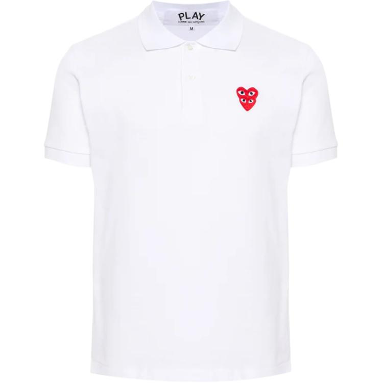 CDG Play Поло Unisex White, Белый, CDG Play Поло Unisex White
CDG Play Поло Unisex White, Белый, CDG Play Поло Unisex White