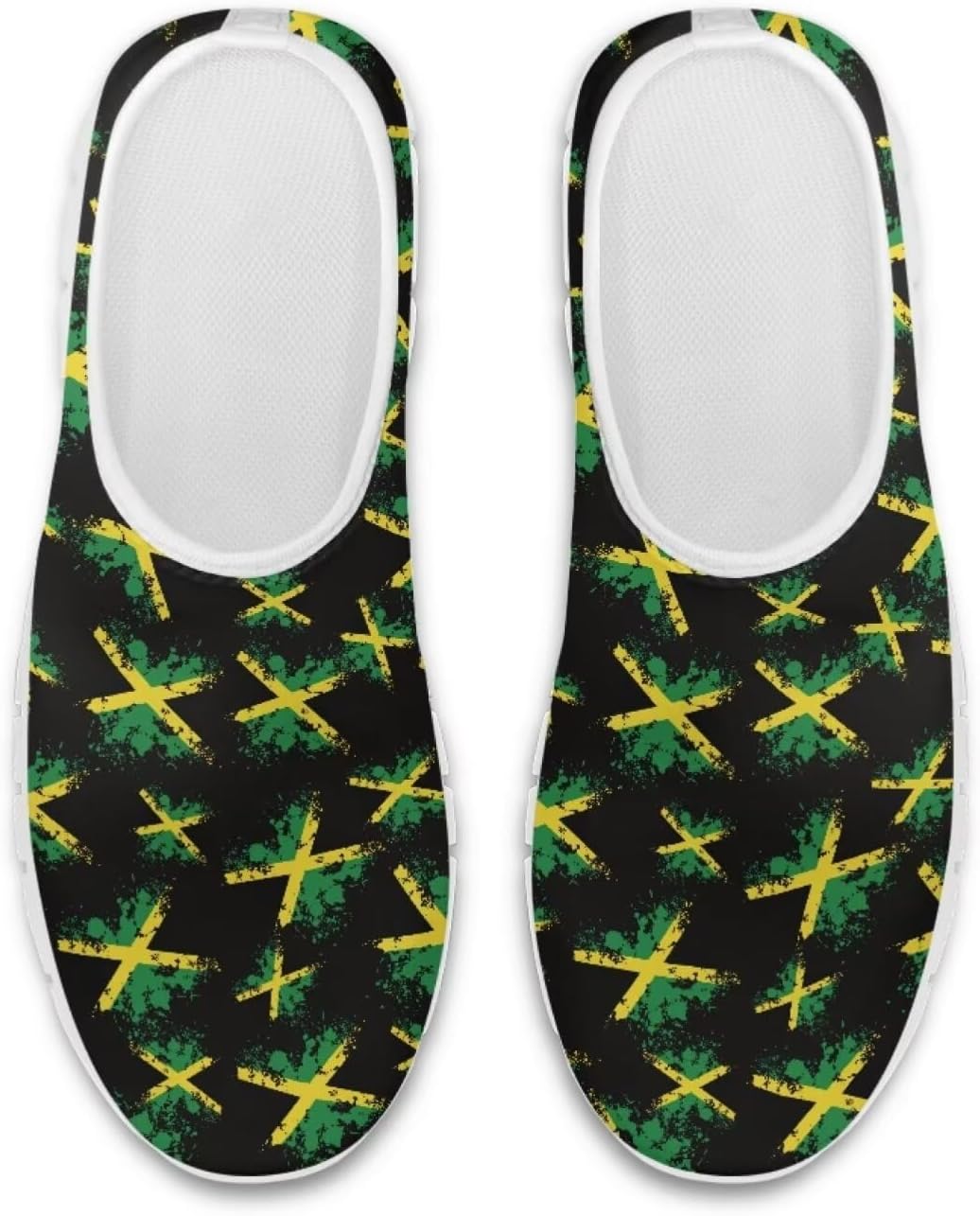 Кроссовки-лоферы chaqlin для женщин и мужчин, с круглым носком, противоскользящие, для бега по дороге, низкие, с сеткой, дышащие, Clipper, Jamaica Flag Print
Кроссовки-лоферы chaqlin для женщин и мужчин, с круглым носком, противоскользящие, для бега по дороге, низкие, с сеткой, дышащие, Clipper, Jamaica Flag Print