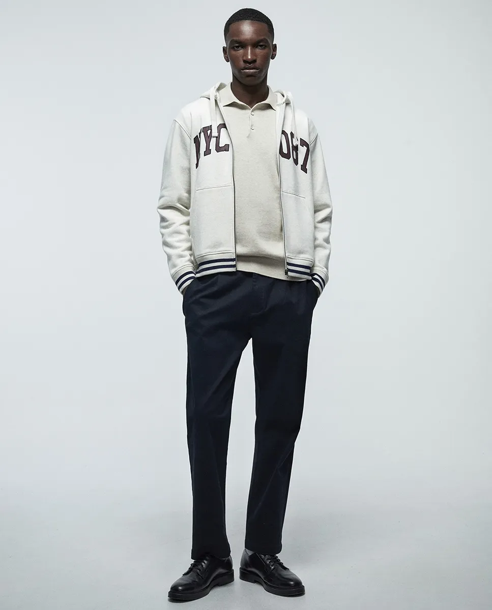 Открытая толстовка Sfera, бежевый 
Открытая толстовка Sfera, бежевый