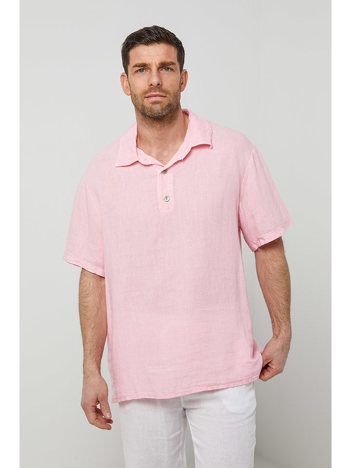 Рубашка-поло Rodier Lin, розовый
Рубашка-поло Rodier Lin, розовый