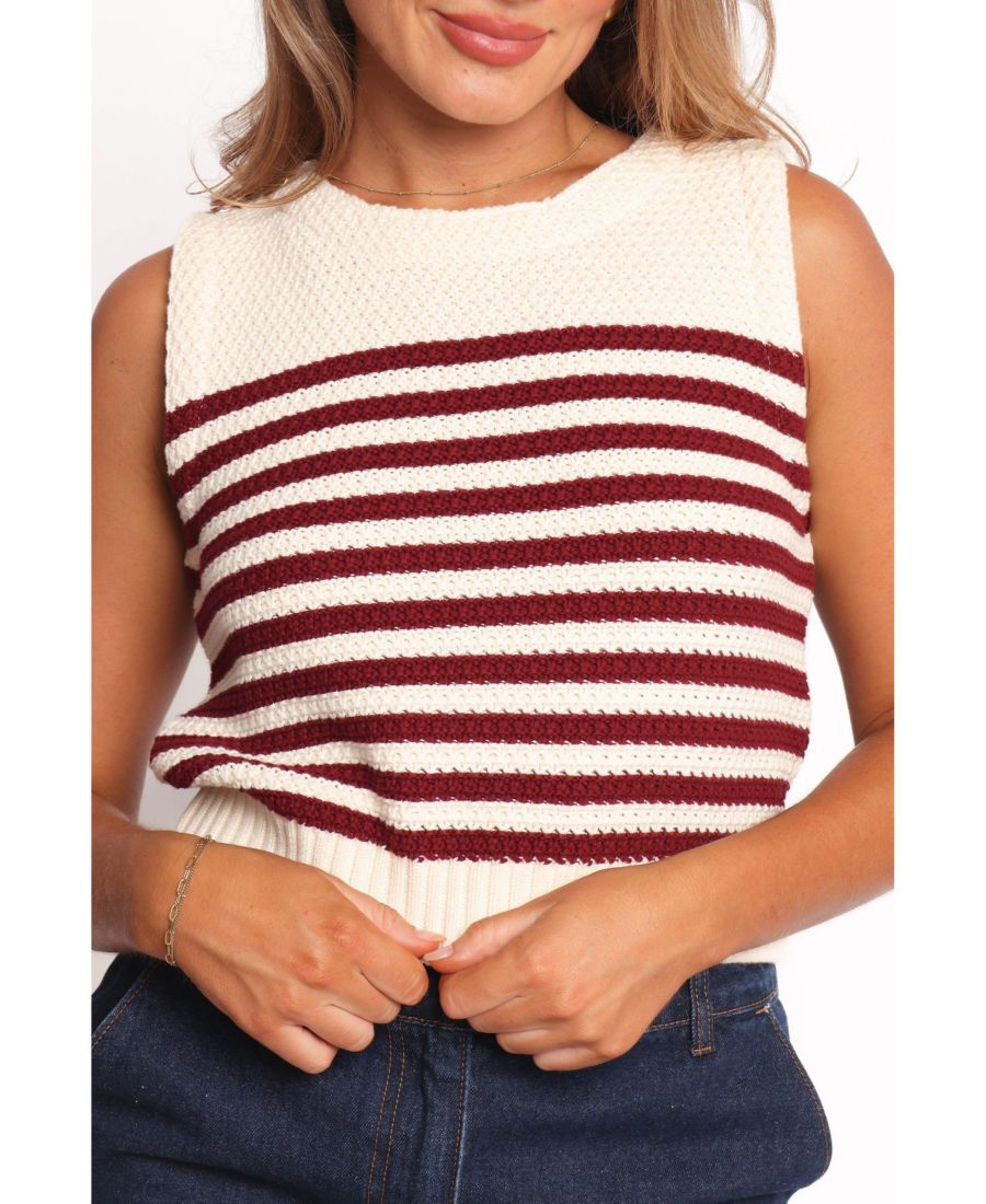 Вязаный топ Wensie Petal and Pup, Brown stripe
Вязаный топ Wensie Petal and Pup, Brown stripe