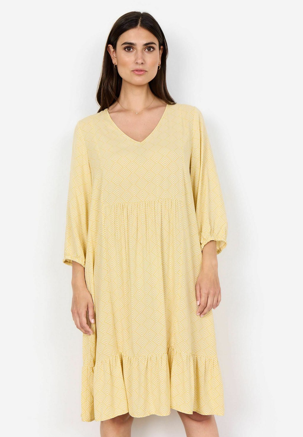 Повседневное платье SC-POSH 3 Soyaconcept, желтый
Повседневное платье SC-POSH 3 Soyaconcept, желтый