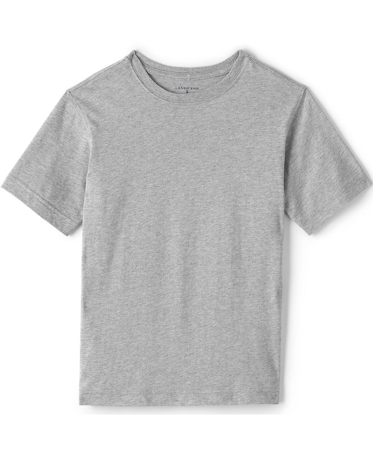 Детская школьная форма, базовая футболка с короткими рукавами для мальчиков Lands' End
Детская школьная форма, базовая футболка с короткими рукавами для мальчиков Lands' End
