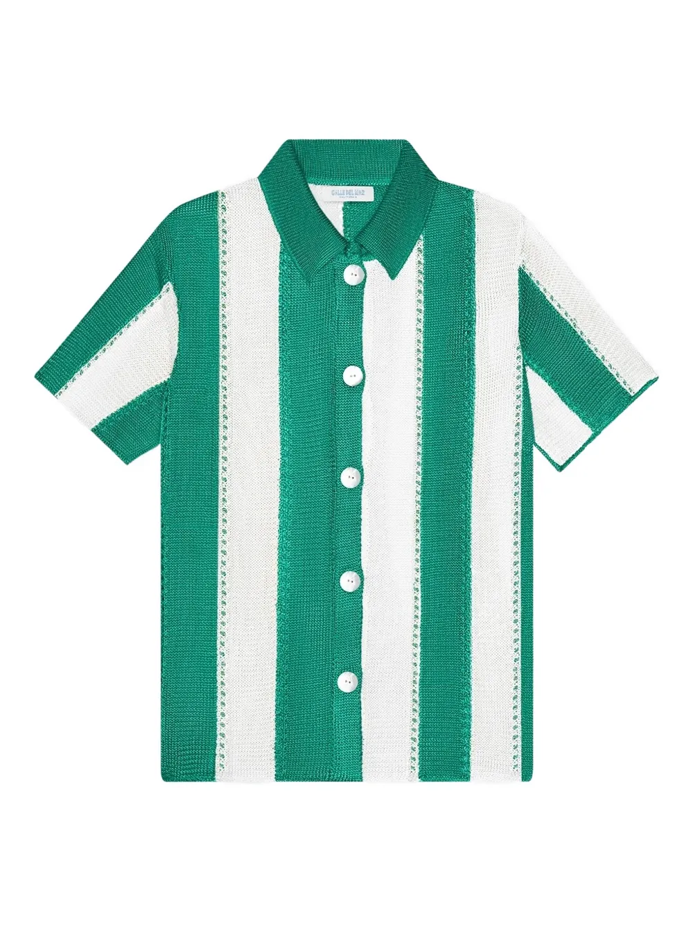 Полосатая рубашка с короткими рукавами Calle Del Mar, зеленый
Полосатая рубашка с короткими рукавами Calle Del Mar, зеленый
