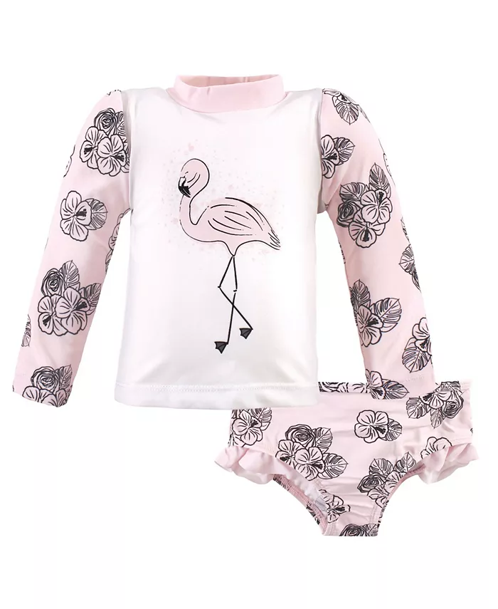 Детский купальный комплект для девочек Hudson, принт "Фламинго с цветами", 18-24 месяца Hudson Baby, розовый
Детский купальный комплект для девочек Hudson, принт "Фламинго с цветами", 18-24 месяца Hudson Baby, розовый